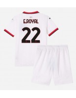 AC Milan Emerson Royal #22 Venkovní dres pro děti 2024-25 Krátký Rukáv (+ trenýrky)